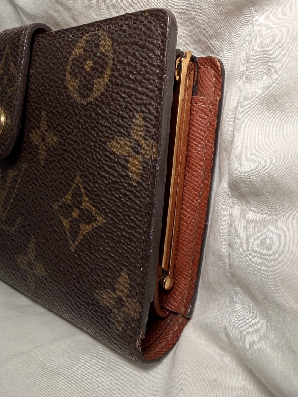 Louis Vuitton Viennoise monogram kiss lock wallet - Picture 2 of 11